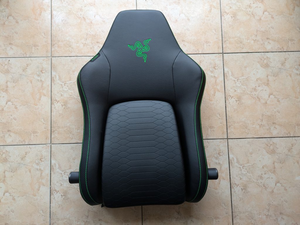 Rückenlehne des Razer Iskur V2 Gaming-Stuhls