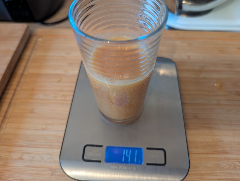 Hazel Quinn Slow Juicer Saftausbeute Äpfel