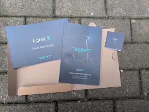 Schnellstartanleitung des Egret X+ E-Scooters (2)