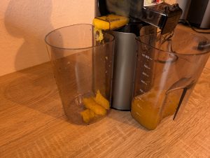 Severin ES 3571 Slow-Juicer Orangensaft und Trester