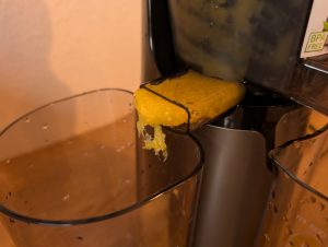 Severin ES 3571 Slow-Juicer Orangentrester im Gerät