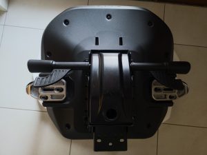 Sitzfläche des Quersus ICOS Edition ONE Gaming-Stuhls von unten