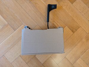 Sitzmechanik des Diablo X-Ray 2.0 Gaming-Stuhls verpackt