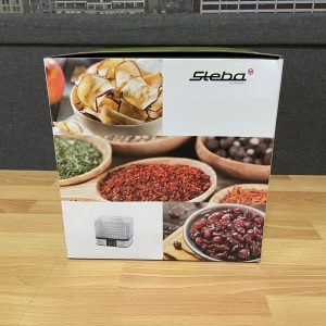 Steba ED5 Dörrautomat Karton seitlich