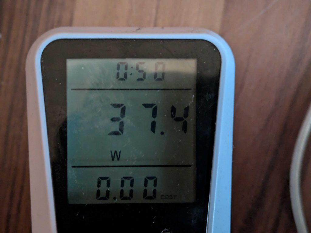 Stromverbrauch des Acer VERO CB343CURD Monitors