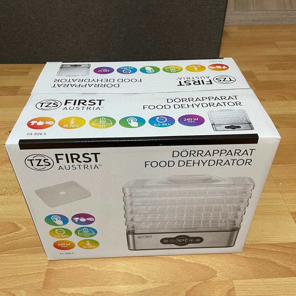 TZS First Austria Dörrautomat Verpackung