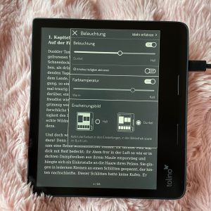 Tolino Epos 3 eBook-Reader Dunkelmodus