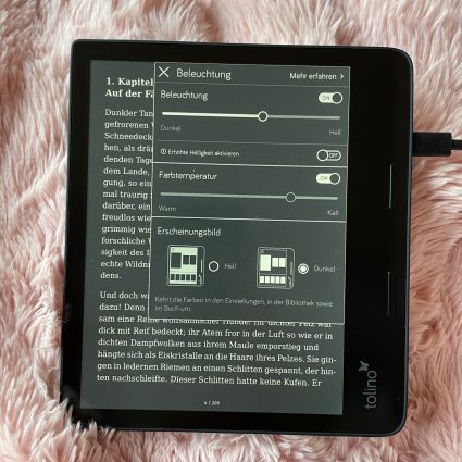 tolino Epos 3 eBook-Reader Dunkelmodus