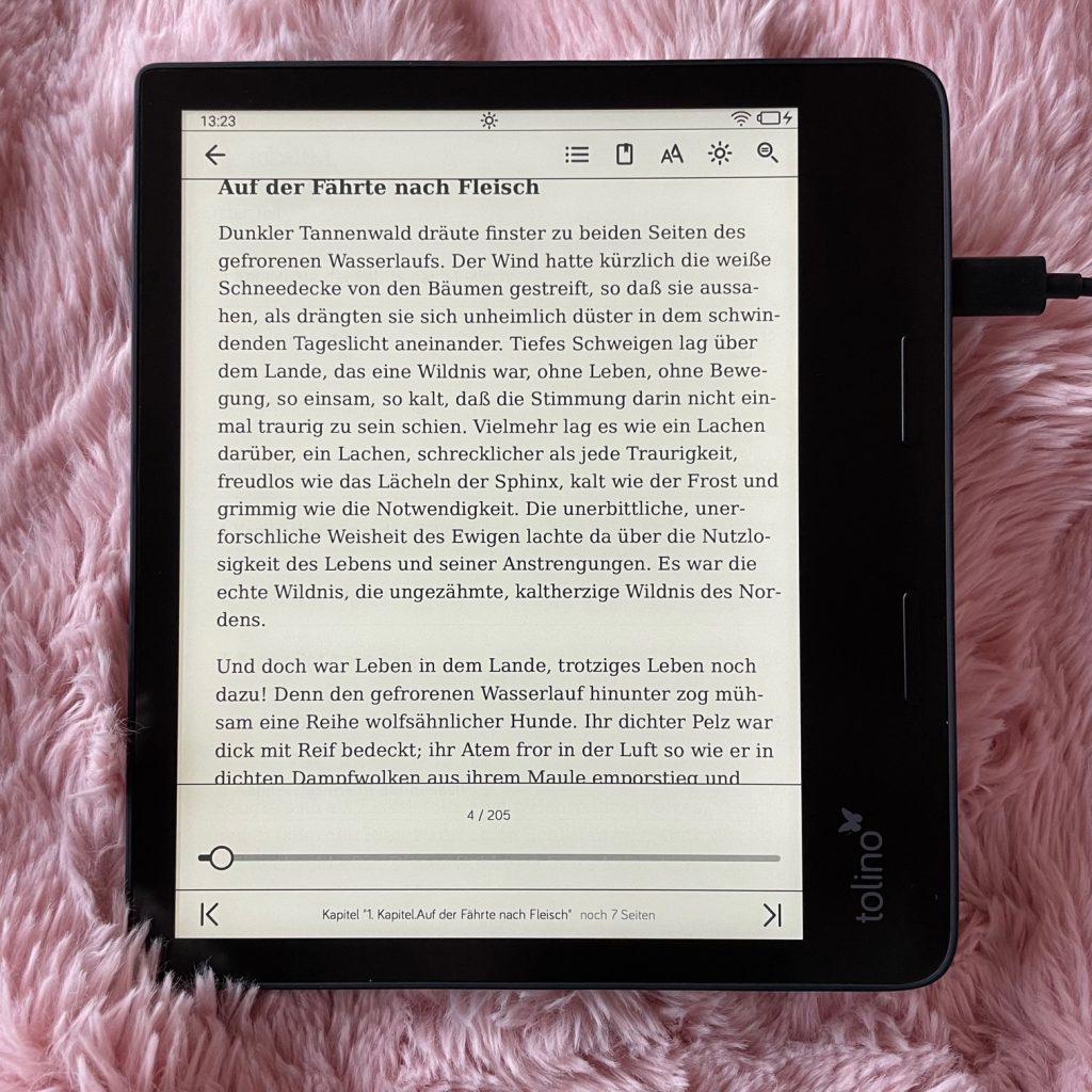 Tolino Epos 3 eBook-Reader Kapitel