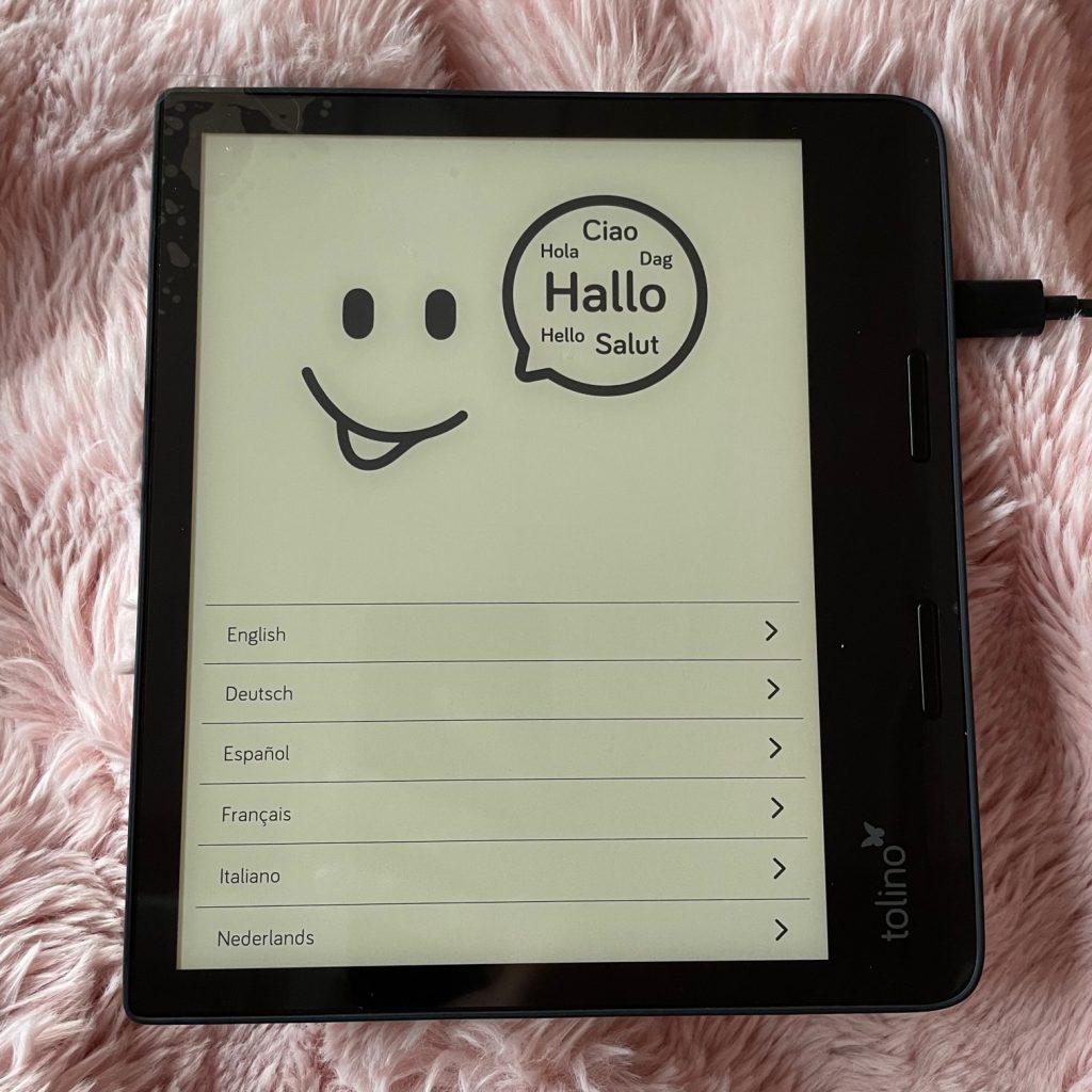 Tolino Epos 3 eBook-Reader Sprachen