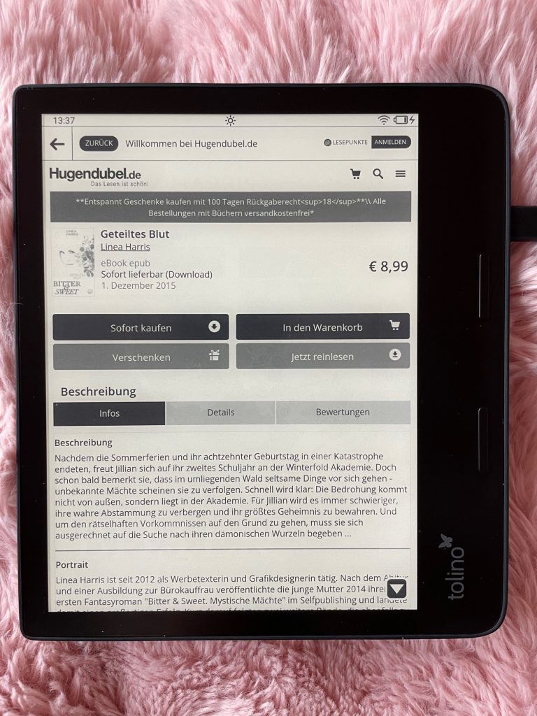 Tolino Epos 3 eBook-Shop