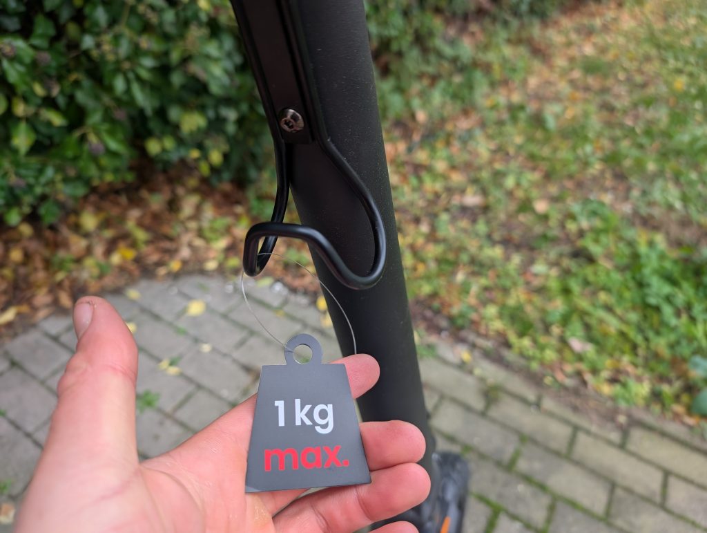 Tragehalterung des Egret X+ E-Scooters