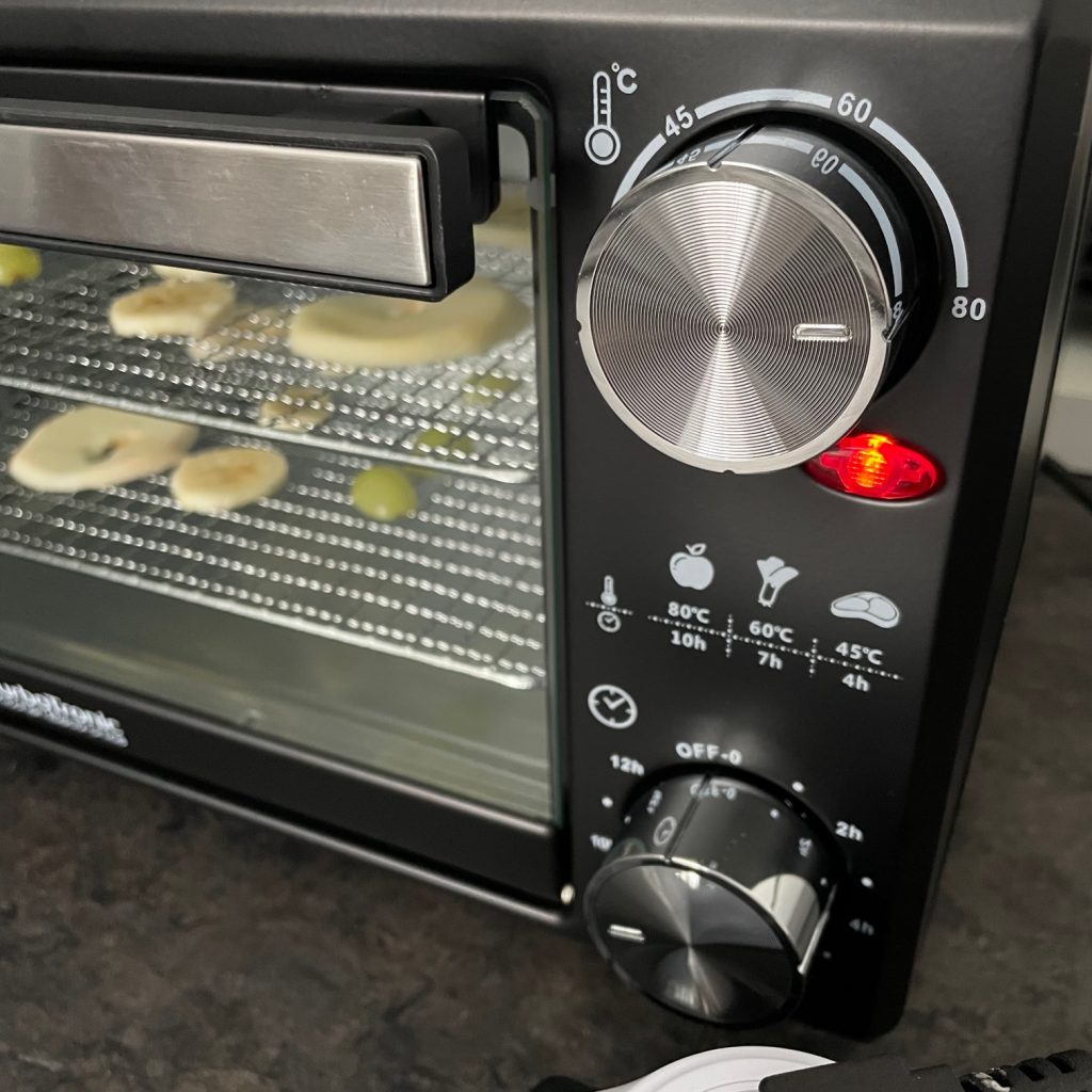 TurboWave BIO Dörrgerät Bedienfeld
