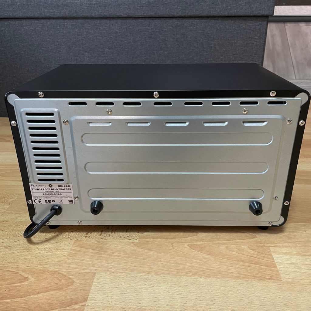 TurboWave BIO Dörrgerät von hinten