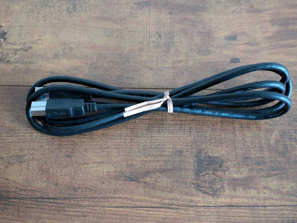 USB-Typ-B-Kabel des Acer VERO CB343CURD Monitors