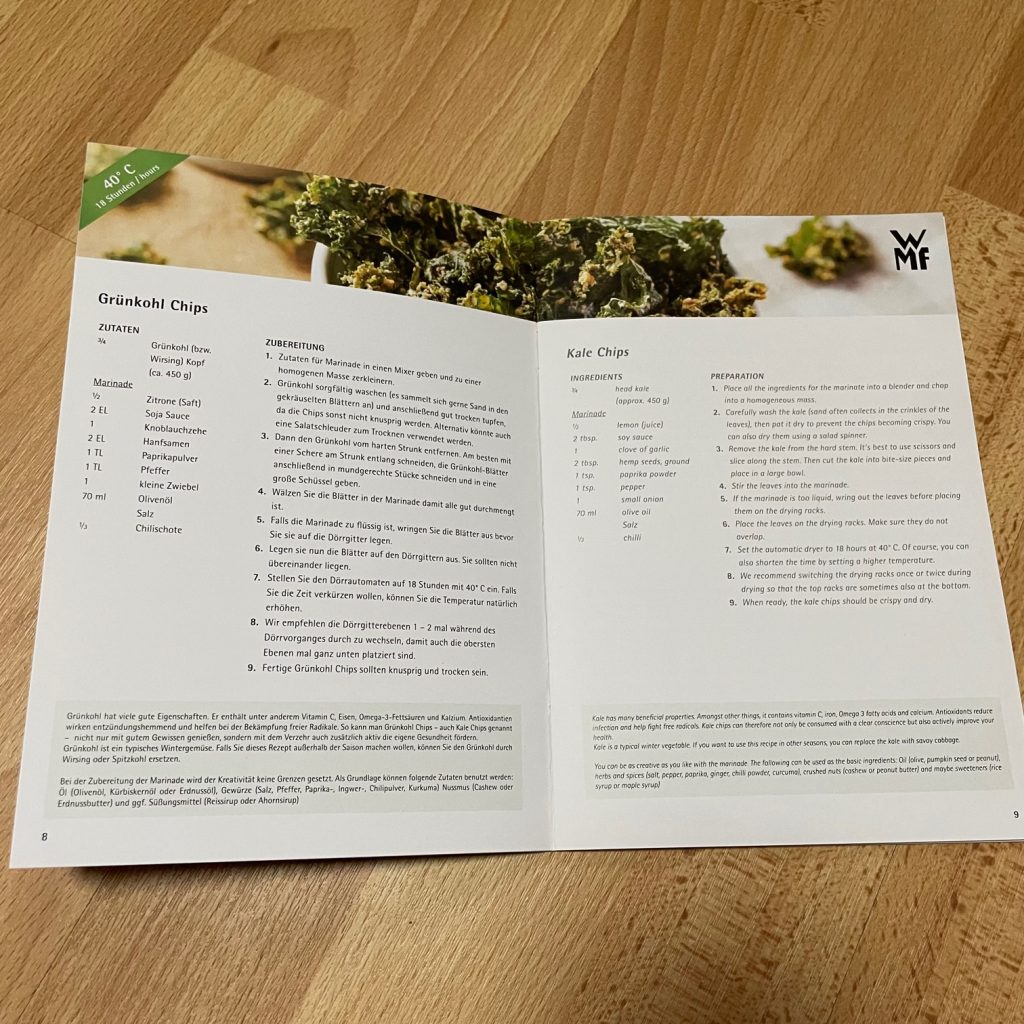 WMF Küchenminis Dörrautomat Rezepte
