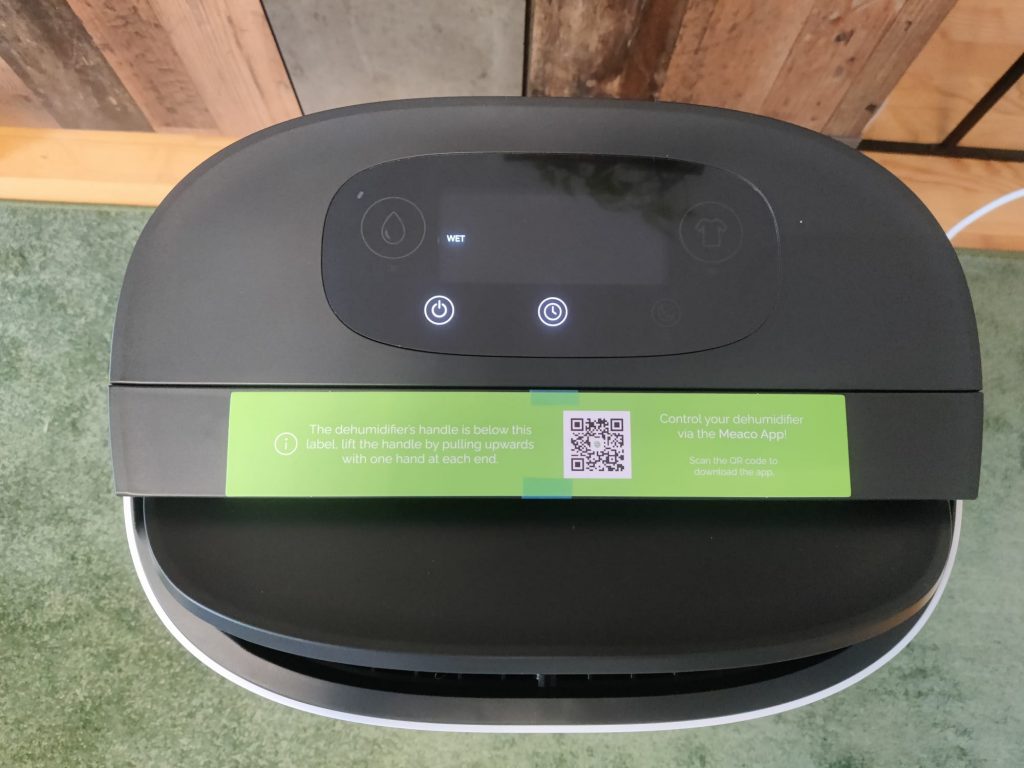 MeacoDry Arete Two Luftentfeuchter Programmstart
