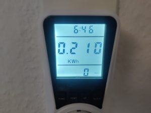MeacoDry Arete Two Luftentfeuchter Stromverbrauch niedrigste Stufe