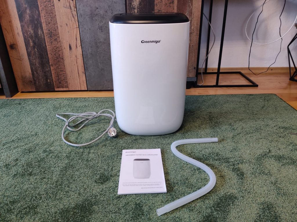 Greenmigo Alpha-12 Plus Luftentfeuchter Gesamtübersicht