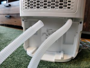 Greenmigo Alpha-12 Plus Luftentfeuchter Schlauchanschluss mit Schlauch