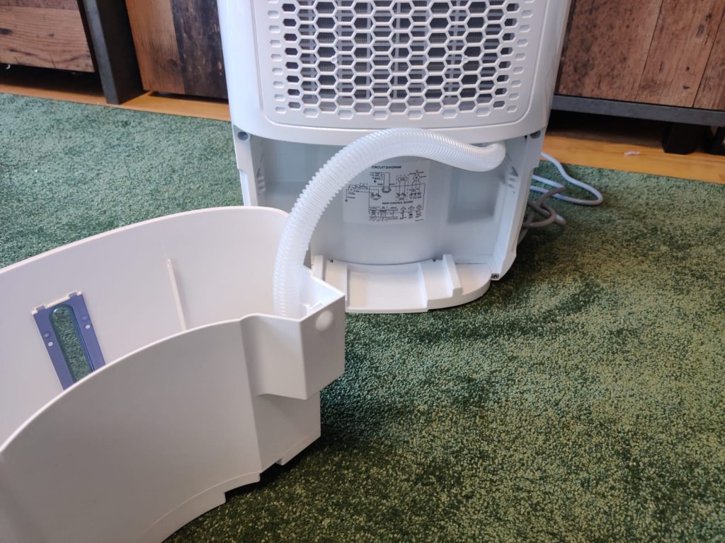 Greenmigo Alpha-12 Plus Luftentfeuchter Schlauchanschluss mit Wassertank