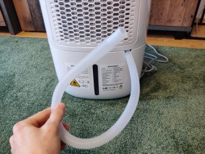 Greenmigo Alpha-12 Plus Luftentfeuchter Schlauchanschluss mit eingebautem Wassertank