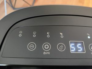 Greenmigo Alpha-12 Plus Luftentfeuchter Nachtmodus und Kindersicherung