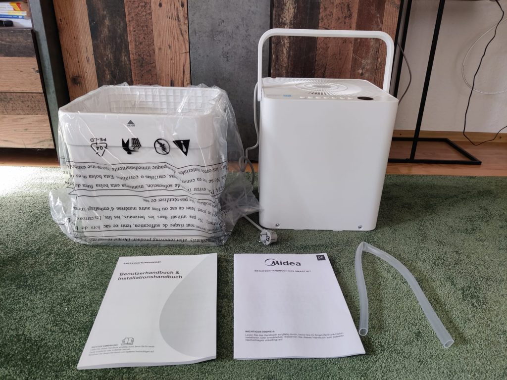 Midea Cube 20 Luftentfeuchter Gesamtübersicht