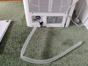 Midea Cube 20 Luftentfeuchter Schlauchanschluss mit Schlauch