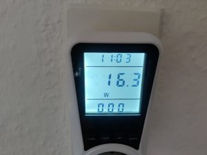Midea Cube 20 Luftentfeuchter Stromverbrauch auf niedrigster Stufe