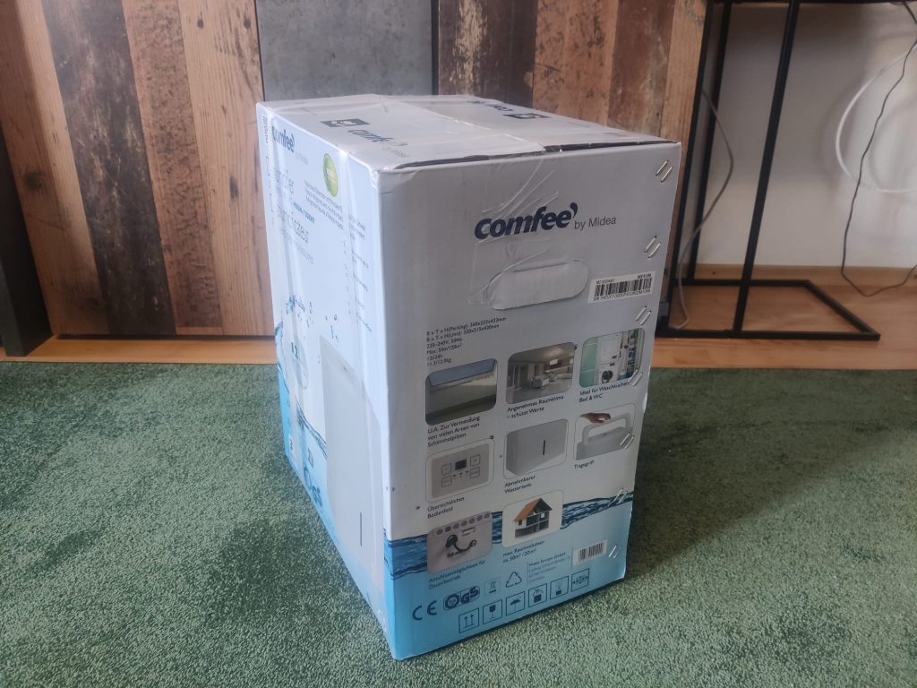 Comfee MDDN-12DEN7 Luftentfeuchter Verpackung 2