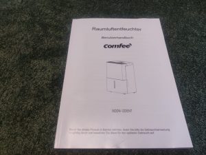 Comfee MDDN-12DEN7 Luftentfeuchter Bedienungsanleitung