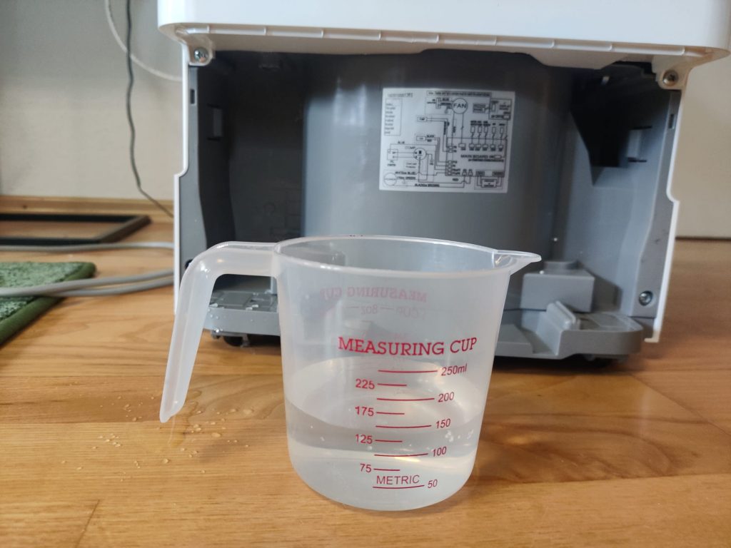 Comfee MDDN-12DEN7 Luftentfeuchter Entfeuchtungsleistung im Test