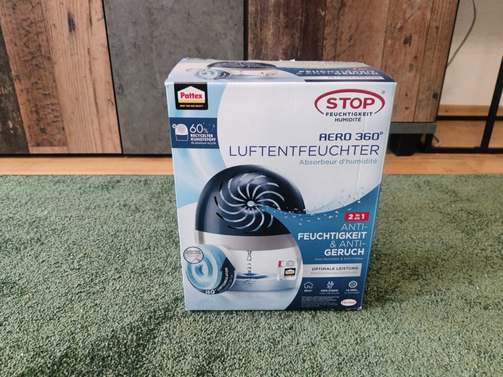 Pattex Aero 360º Luftentfeuchter Verpackung