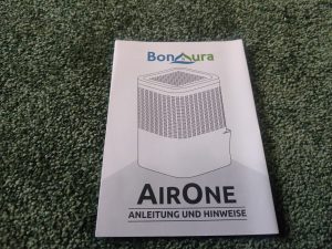 BonAura® AirOne Luftentfeuchter Bedienungsanleitung