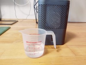 BonAura® AirOne Luftentfeuchter Entfeuchtungsleistung nach mehreren Wochen