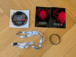 Zubehör des Diablo X-Ray 2.0 Gaming-Stuhls