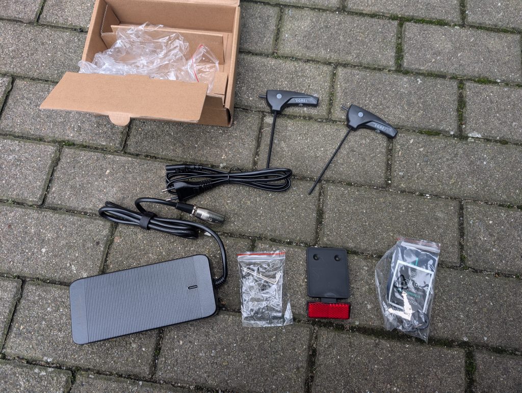Zubehör des Egret X+ E-Scooters (2)