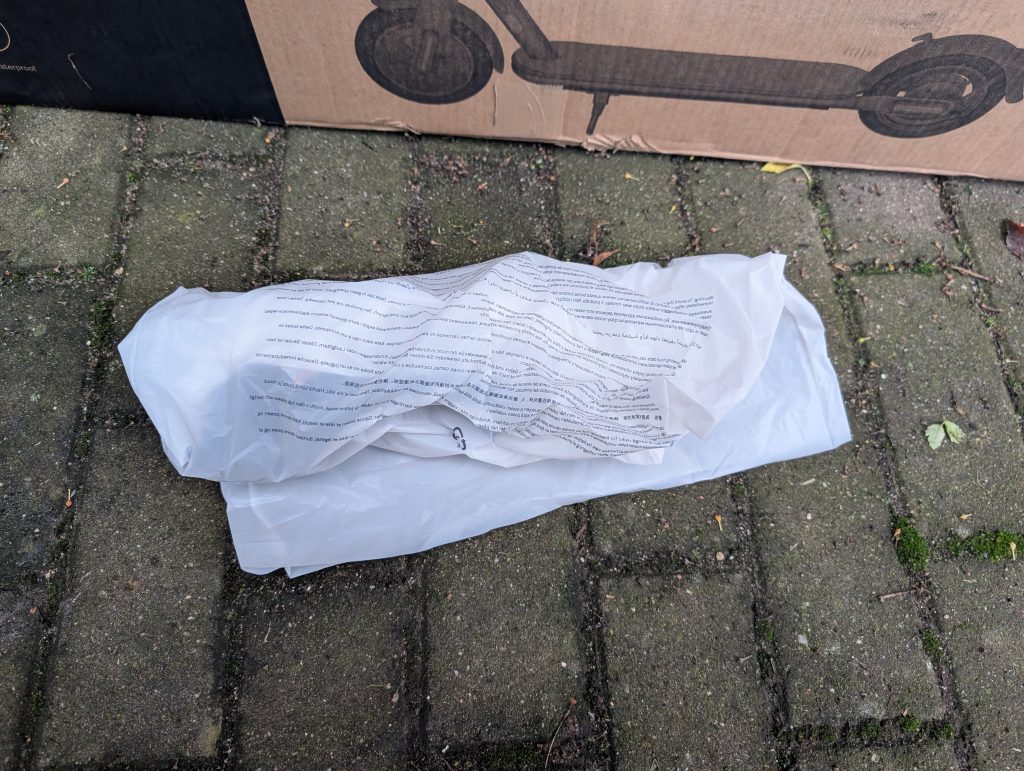 Zubehör des Xiaomi 4 Lite E-Scooters