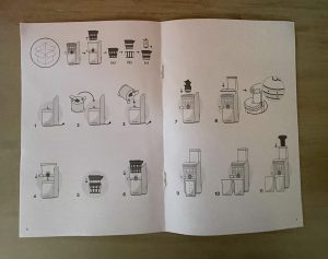 nutribullet NBJ500 Slow-Juicer Bedienungsanleitung von innen