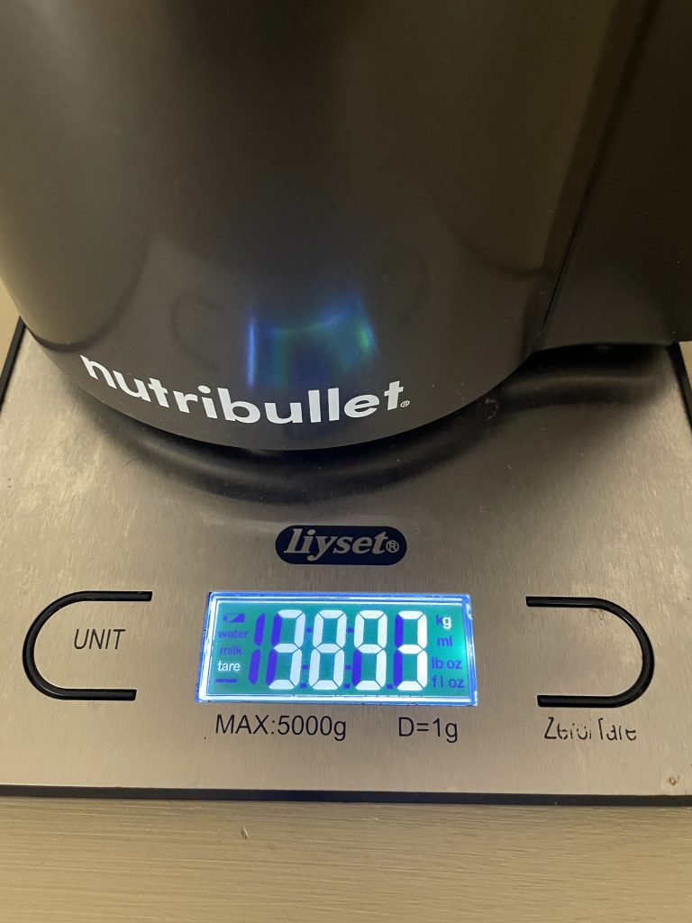 nutribullet NBJ500 Slow-Juicer Gewicht