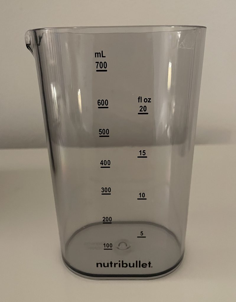 nutribullet NBJ500 Slow-Juicer Saftbehälter mit Skala