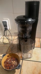 nutribullet NBJ500 Slow-Juicer Vorbereitung Mandelmilch