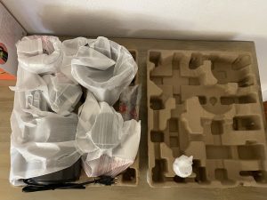 nutribullet NBJ500 Slow-Juicer alle Einzelteile verpackt
