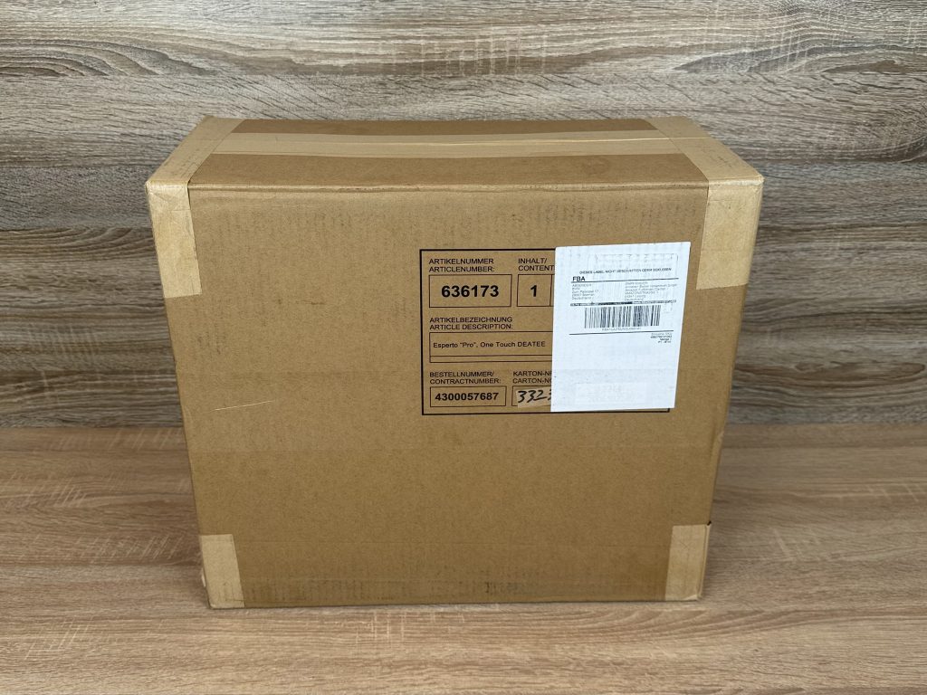 Tchibo Esperto Pro Kaffeevollautomat Umverpackung