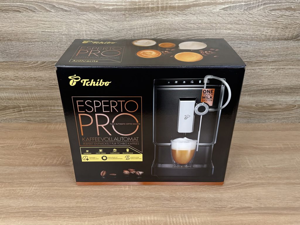 Tchibo Esperto Pro Kaffeevollautomat Verpackung 1