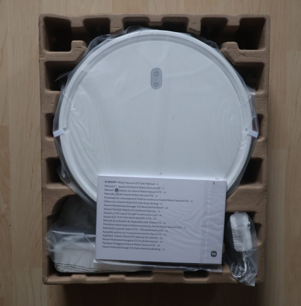 Xiaomi E12 Staubsauger-Roboter Unboxing