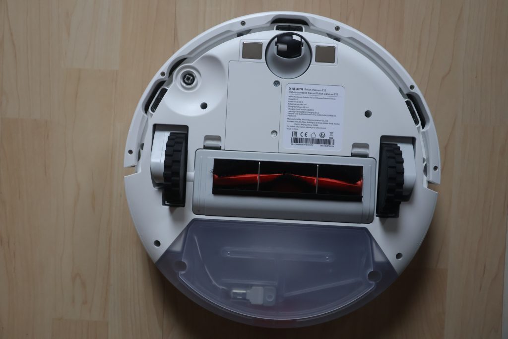 Xiaomi E12 Staubsauger-Roboter von unten