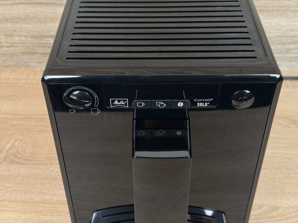 Melitta Solo E 950-222 Kaffeevollautomat Detail Bedienknöpfe