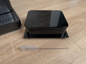 Tchibo Esperto Pro Kaffeevollautomat Zubehör Bohnenbehältererweiterung und Reinigungsbürste